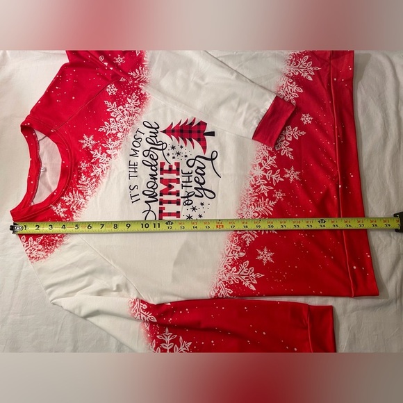 Christmas Pullover Top Size L - Picture 12 of 13